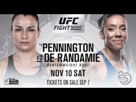 EA Sports UFC 3 Top Highlights UFC Fight Night Raquel Pennington vs Germaine de Randamie