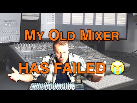 🎛️ My Old Mixing Desk Has Failed! Honoring the Bands That Made Noise Through It | Mikey Scott Studio