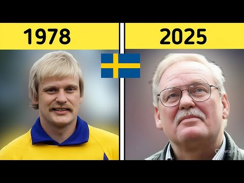Sweden 🇸🇪 World Cup 1978 Squad – Then and Now | Where Are These Legends | Football Heroes