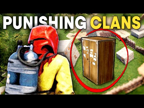 How I PUNISH CLANS that threaten to RAID ME! (I Griefed Their Base) - Rust Solo #3