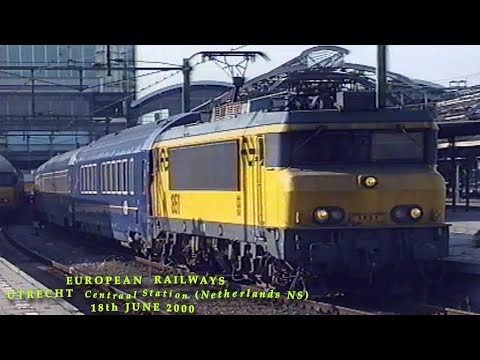 European Railways in the 2000s Utrecht (Centraal Station) (Netherlands NS) on 18th June 2000