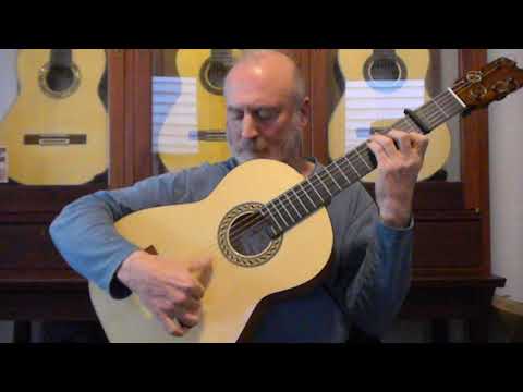 2018 Ethan Deutsch Flamenca Blanca Guitar, new