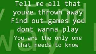 All American Rejects - Dirty Little Secret Lyrics