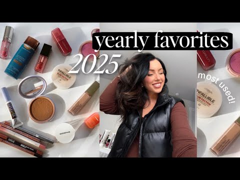 2025 FAVORITES! BEST makeup, hair, beauty + perfumes of the year