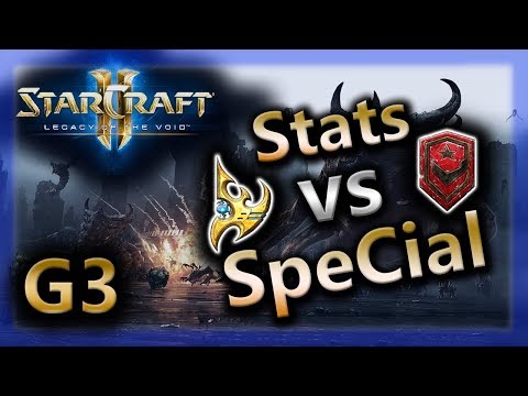 Starcraft 2: Stats vs SpeCial - Pro PvT - G3 Bo3 - Catallena