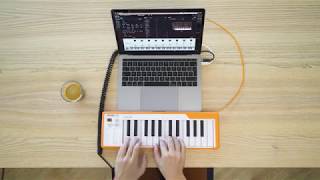 Arturia Clavier maître compact bleu - Video