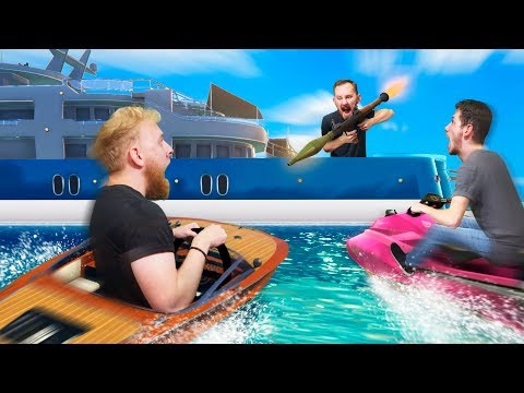 Defend the Yacht Challenge! | GTA5 Video