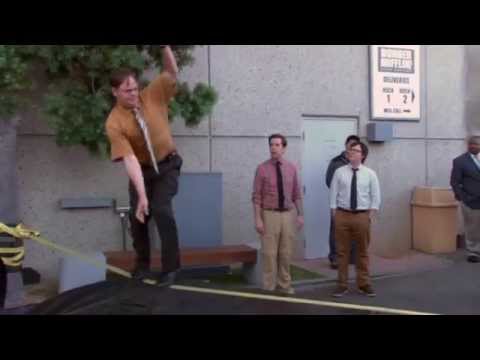The Office Dwight Slackline