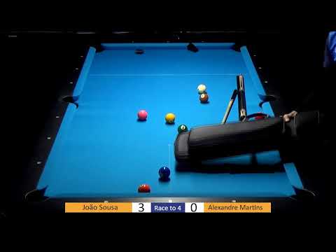 3º Masters PoolPT - Ronda Inicial - João Sousa x Alexandre Martins