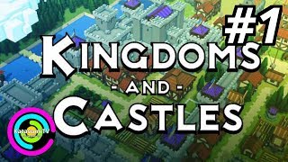 #1【Kingdoms and castles 日本語版】2人で王国を見守る！【王国建設シミュレーション 実況】