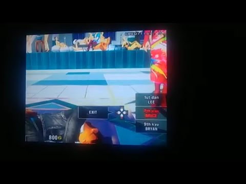 Tekken 5 Anna Elbow Smash Throw and Winpose on Julia Alternate Ko Ryona