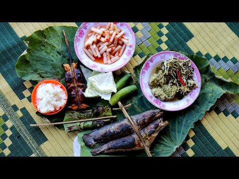 AUTHENTIC CAMBODIAN FOOD AT KIEN SVAY MARKET | Phnom Penh, Cambodia