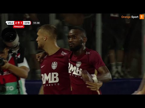 REZUMAT | U Cluj - CFR 3-4. Mai show ca la Untold! Nebunie de meci pe Cluj Arena