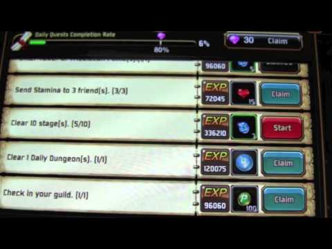 Kritika Daily Dungeon Bug