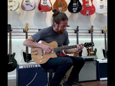 Yanuziello Electric 2013 Natural/Ivory 22 1/2" Scale, Excellent + Maple/Alder 5lbs 3.2oz (Video Demo) image 24