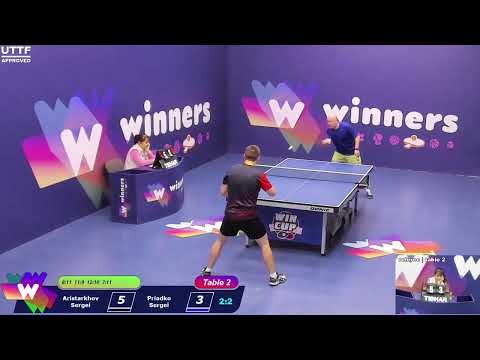 WINners CUP table 2  22.01 Aristarkhov Sergei - Priadko Sergei   12:30