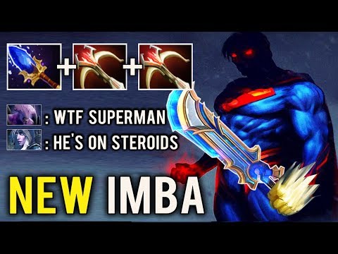 NEW SUPERMAN 7.23 Scepter Imba Sven Instant Kill With 2x Daedalus Crazy Killing Machine Dota 2