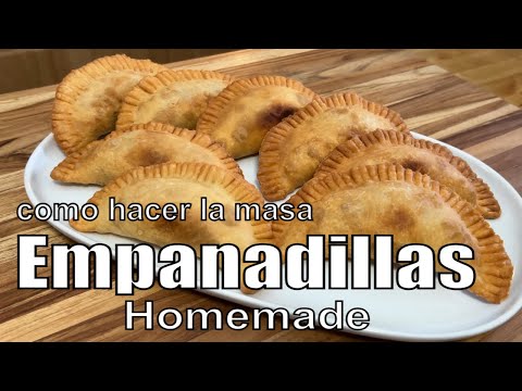 como hacer masa de Empanadillas, Pastelillos Facil (how to make Empanadillas, Pastelillos Dough)