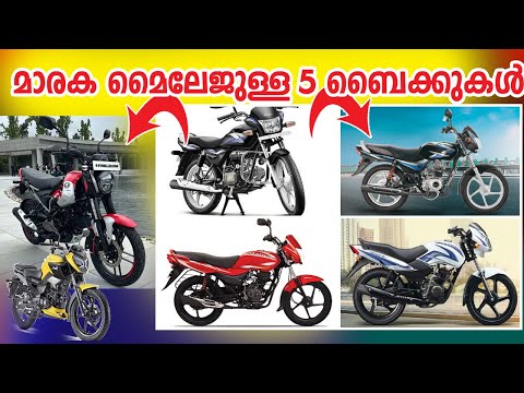 These are the 5 bikes with the best mileage. Top Mileage Petrol Bikes in India