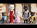 Poor Cat Family Vs Rich Cat Family Emotional Sad Story 3D Animated Short Film