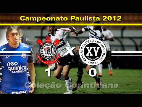 Corinthians 1 x 0 XV de Piracicaba - 28 / 03 / 2012 ( Estreia de Cássio )