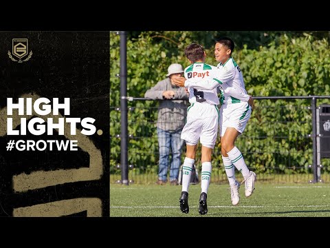 Samenvatting: Onder-14 scoort schitterende vrije trap tegen FC Twente/Heracles