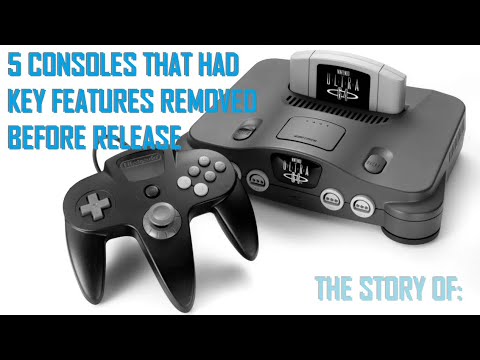 5 Consoles That Had Key Features Removed Before Release