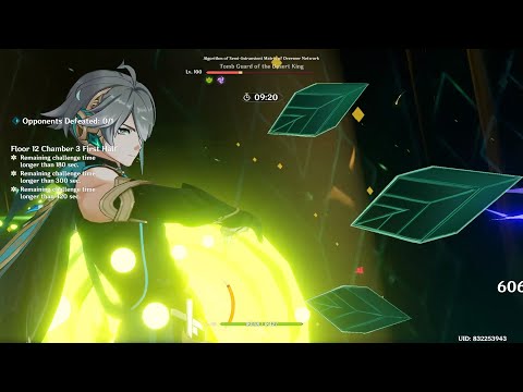 C0 Alhaitham Spread vs ASIMON Abyss 3.4 Genshin Impact