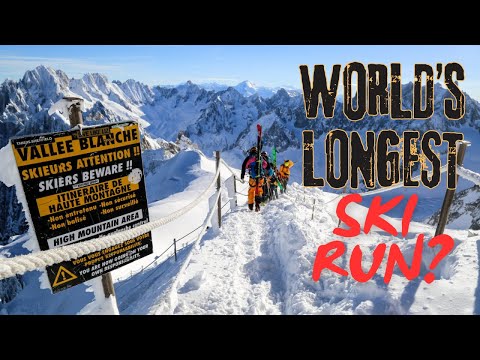 Vallee Blanche - The most Epic OFF-piste skiing in the Alps