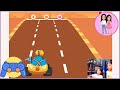 Playing PC Games With Kids Of Summers Sesame Street Cookie Kart Racing