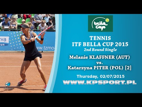 Melanie KLAFFNER (AUT) vs. Katarzyna PITER (POL) [2] / Bella Cup 2015 / 1st Round Singel