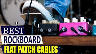 Rockboard Flat Patch Cables Review: The ULTIMATE Pedalboard Space Saver? (Flat Cable Shootout!)