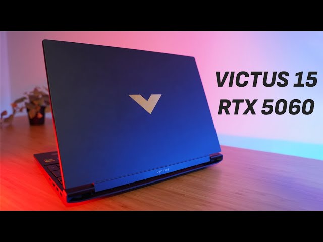 Vídeo relacionado con HP Victus - Ordenador portátil Gaming 15" FHD (AMD Ryzen AI 7 350, 16GB RAM, 1TB SSD, NVIDIA RTX 5060, FreeDos) Azul - Teclado QWERTY Español