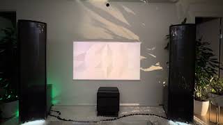 Martin Logan Renaissance ESL 15A on Gaia I feet playing Welcome Home with Metallica…