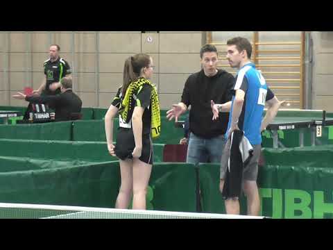 Semifinale Mixed Tiefenbrunner Weber vs Deichert Hoffmann 20200118 Neumarkt Bayerische M  Tischtenni