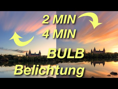 Langzeitbelichtung länger als 30 Sekunden mit BULB | Morgenrot fotografieren