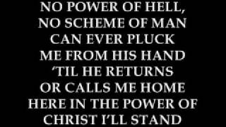 in christ alone chord in christ alone chord