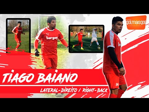 ⚽ TIAGO BAIANO / LATERAL DIREITO / Tiago Frutuoso da Silva