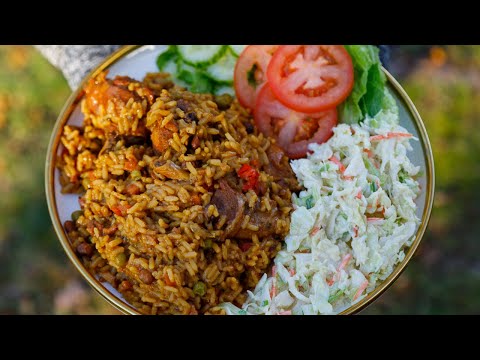 EASY Trinidad Chicken Pelau