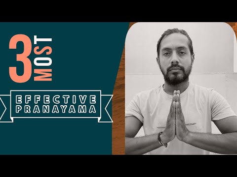 3 Most Effective Pranayamas Daily For Health | Kapalbhati | Anulom Vilom | Vastrika | RamaKrishna