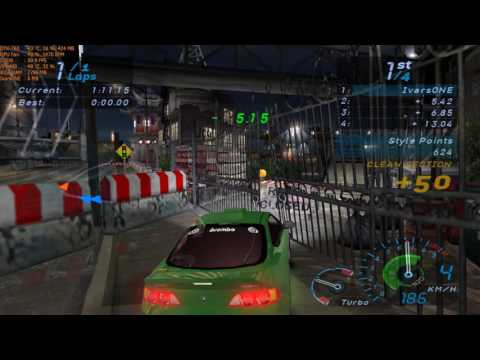Need for Speed Underground Walkthrough Part 61 - "Stadium Sprint"