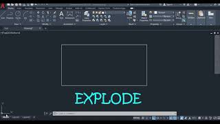 Explode Command in AutoCAD Software