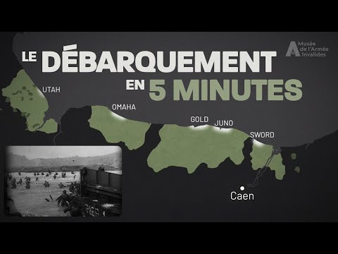 Comprendre le débarquement de Normandie en 5 MINUTES !