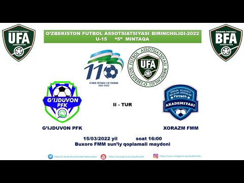 G'IJDUVON PFK - XORAZM FMM U-13