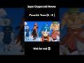 Super Dragon Ball Heroes In 2 Powerful Team A B Goku