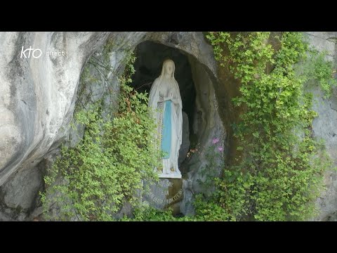 Chapelet du 23 juin 2023 à Lourdes