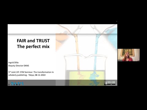 ソーシャル・データサイエンス学科 「FAIR and TRUST – the perfect mix」-Ingrid Dillo氏（Data Archiving and Networked Services）