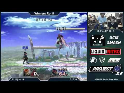 Mr. B (Gannondorf) - D..P (Falco) - Button Check - Project M