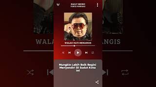 Download lagu Walau Hati Menangis - Pance Pondaag #pancepondaag #lagukenangan #lagunostalgia #lagulawas #shorts mp3