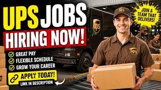 UPS Jobs Hiring Now 2026 | Apply for UPS Jobs Today
